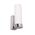 Wall Light Uplight ES Tubular Opal Glass Black 60mm CLA Lighting