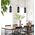 Pendant Light ES Oblong Black Mesh 120mm CLA Lighting