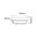 Wall Light Up/Down 6W Rectangular Matt White 3000K CLA Lighting