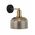 Wall Light ES Dome Copper Glass Antique Brass 200mm CLA Lighting