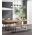 Pendant 4 Light ES Rectangular Wood Black 800mm CLA Lighting