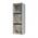 Back Box 4 Gang Vertical 32mm & 2x25mm Buffalo Grey Trader