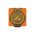 Socket Outlet IP66 20A 250V 3 Round Pin Buffalo Orange Trader