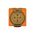 Socket Outlet IP66 10A 250V 3 Flat Pin Buffalo Orange Trader