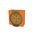 Socket Outlet IP66 10A 500V 5 Round Pin Buffalo Orange Trader