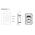 Senoa Accessibility Multi Dimmer Switch 3 Button 10A White Trader