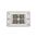 Switch Horizontal 4 Gang 10AX 16A 250V Cougar Black Trader