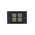 Switch Horizontal 4 Gang 10AX 16A 250V Cougar Black Trader