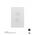 Switch Architrave 2 Gang 16AX 20A 250V Leopard Black Trader