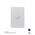 Switch Vertical 2 Gang 10AX 250V IP66 Puma White Trader