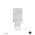 Switch Vertical 2 Gang 10AX 250V IP66 Puma White Trader