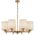 Pendant Light 5 Light E27 650mm Antique Gold Black Argos Telbix