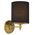 Wall Light E27 Antique Gold Ivory Argos Telbix
