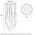 Pendant Light 15 Light LED 45W 600mm Antique Gold Atico Telbix