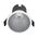 LED Downlight 6-10W 3000K 85mm Cut-Out White Silver Brex Telbix