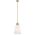 Pendant Light E27 288mm Black Matt Opal Brine Telbix