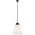 Pendant Light E27 400mm Polished Nickel Opal Brine Telbix