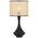 Table Lamp E27 Inline Switch Black Natural Claris Telbix