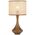 Table Lamp E27 Inline Switch White Natural Claris Telbix