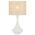 Table Lamp E27 Inline Switch Black Natural Claris Telbix
