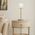 Table Lamp LED 4W 4000K Antique Gold Amber Crevil Telbix