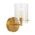 Wall Light LED 4W 4000K Black Smoke Crevil Telbix