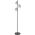 Floor Lamp 3 Light LED 10W 4000K Antique Gold Amber Crevil Telbix