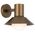 Outdoor Wall Light E14 IP44 White Sand Opal Delore Telbix