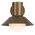 Outdoor Wall Light E14 IP44 White Sand Opal Delore Telbix