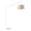 Floor Lamp Tube E27 Foot Switch Black Matt Downey Telbix
