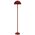 Floor Lamp E27 Foot Switch 1580mm Glossy Black Estiq Telbix