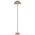 Floor Lamp E27 Foot Switch 1580mm Glossy Black Estiq Telbix