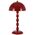 Table Lamp E14 Inline Switch Glossy Red Estiq Telbix