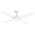 DC 4 BLADES 52" INCH WH CEILING FAN NO LIGHT