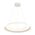 Pendant Light LED 37W 3000K Dimmable 580mm White Sand Hovin Telbix