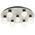 Ceiling Light LED 40W 4000K Dimmable 650mm Nickel Clear Invar Telbix