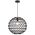 Pendant Light E27 450mm Natural Ivalo Telbix
