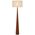 Floor Lamp Base Only Foot Switch 1150mm Oak Lovisa Telbix