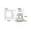 Exhaust fan square no light