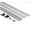 CHANNEL 3M RECESSED 17x8 BK