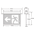 SLIM RECESSED EMERGENCY SIGN BK