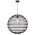 Pendant Light E27 600mm Black Ivalo Telbix