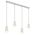 Pendant Light LED 24W 2700K 4000K 1010mm Bianco White Kolisa Telbix