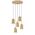 Pendant Light LED 30W 2700K 4000K 410mm Travertino Beige Kolisa Telbix