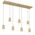 Pendant Light LED 42W 2700K 4000K 1340mm Bianco White Kolisa Telbix