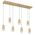 Pendant Light LED 42W 2700K 4000K 1340mm Bianco White Kolisa Telbix