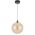Pendant Light LED 4W 3000K 250mm Black Champagne Kupla Telbix