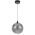 Pendant Light LED 4W 3000K 250mm Black Smoke Kupla Telbix