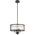 Pendant Light 4 Light E14 405mm Polished Nickel Clear Norel Telbix