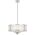 Pendant Light 6 Light E14 500mm Antique Gold Clear Norel Telbix